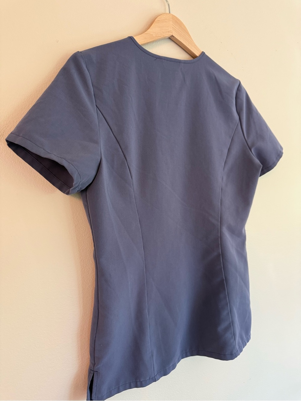 Figs Catarina Space Navy Slim One Pocket V-Neck Women's Scrub Top XS - Picture 6 of 7